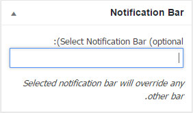 نوار اعلان در وردپرس با استفاده از WP Notification Bars